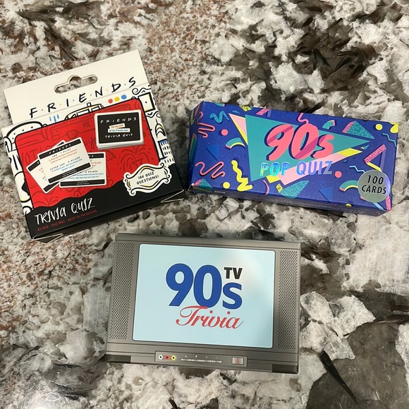 Other - Trivia Game Bundle - FRIENDS, 90s Pop, 90s TV